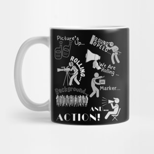 Film Crew Calls The Shots Mug